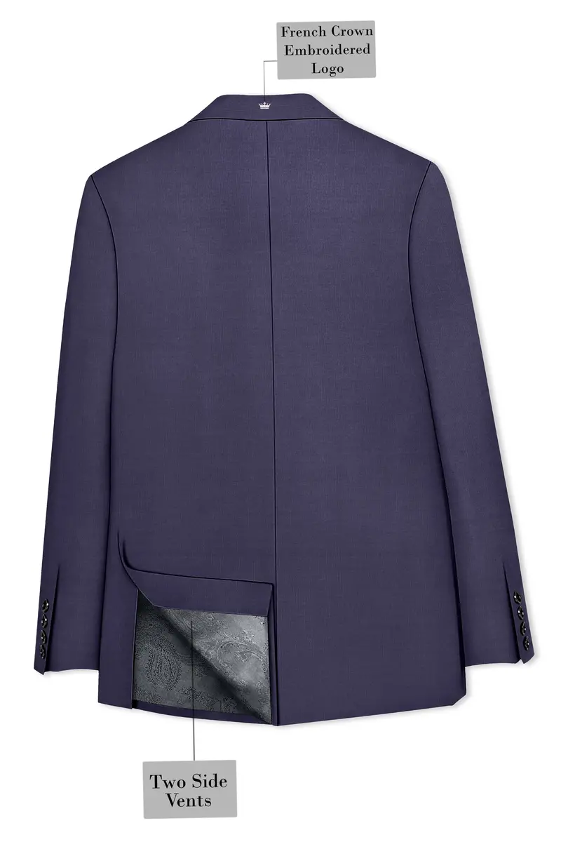 Mulled Grey Wool Rich Blazer 8