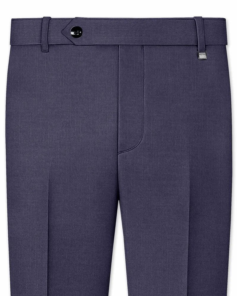 Mulled Grey Wool Rich Pant 1