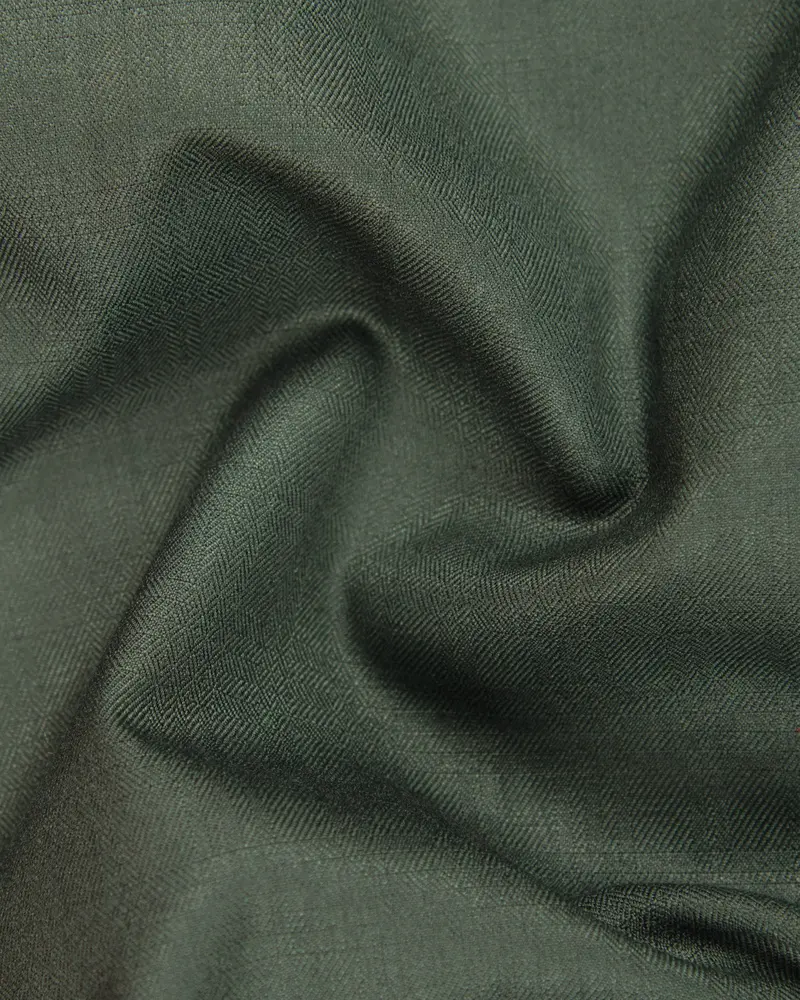Nandor Green Wool Rich Pant 3