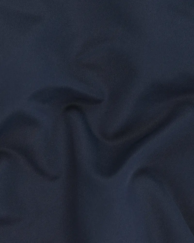 Navy Wool Rich Pant 3