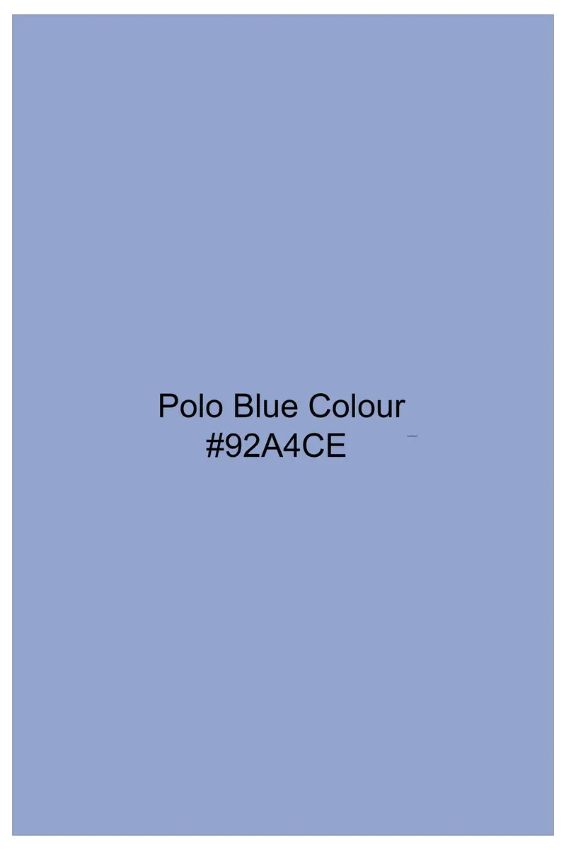 Nerino-Polo Blue Solid Luxurious Linen Shorts 7