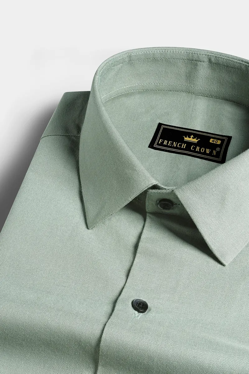 Nickel Green Royal Oxford Shirt 1