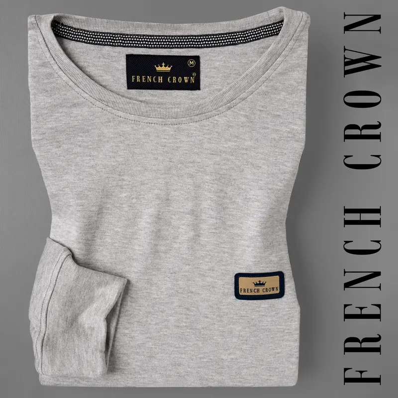 Nobel Grey Full Sleeve Super Soft Premium Cotton Sweatshirt 1