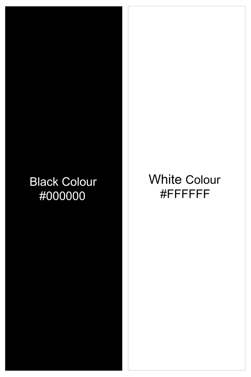 Noctaro-Jade Black And Bright White Awning Striped Super Soft Premium Cotton Dress Shirt 7