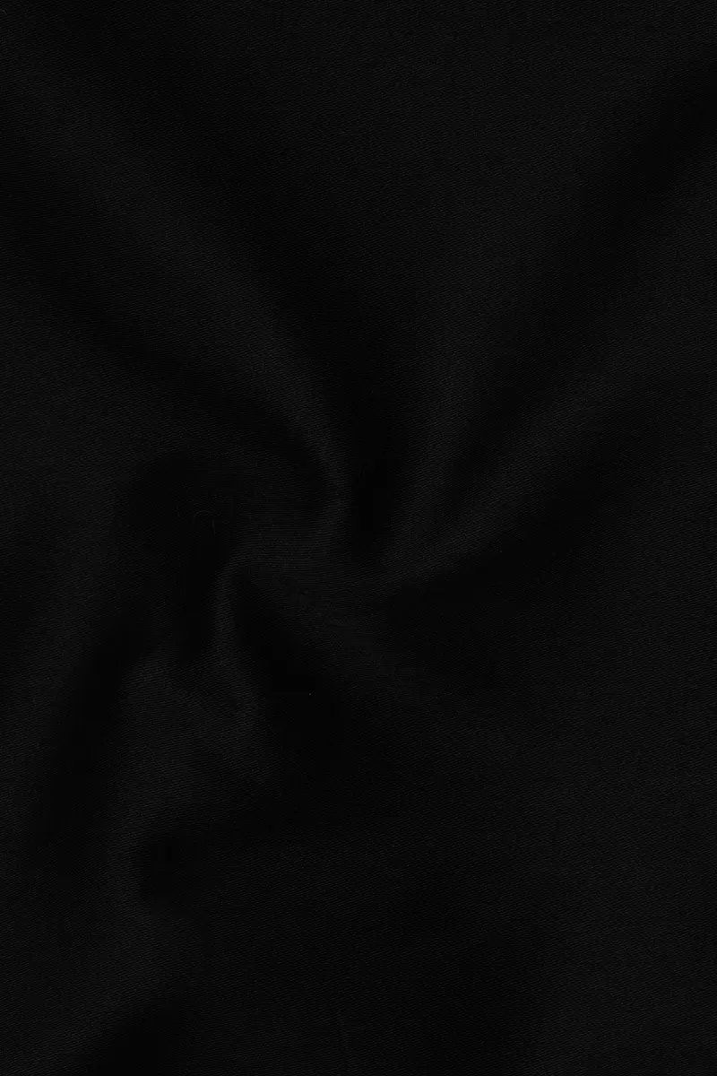 Noirflex-Jade Black Elastane Stretch Subtle Sheen Super Soft Premium Cotton Boxer 3