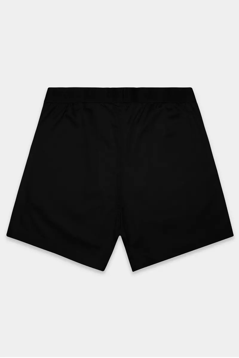 Noirflex-Jade Black Elastane Stretch Subtle Sheen Super Soft Premium Cotton Boxer 5