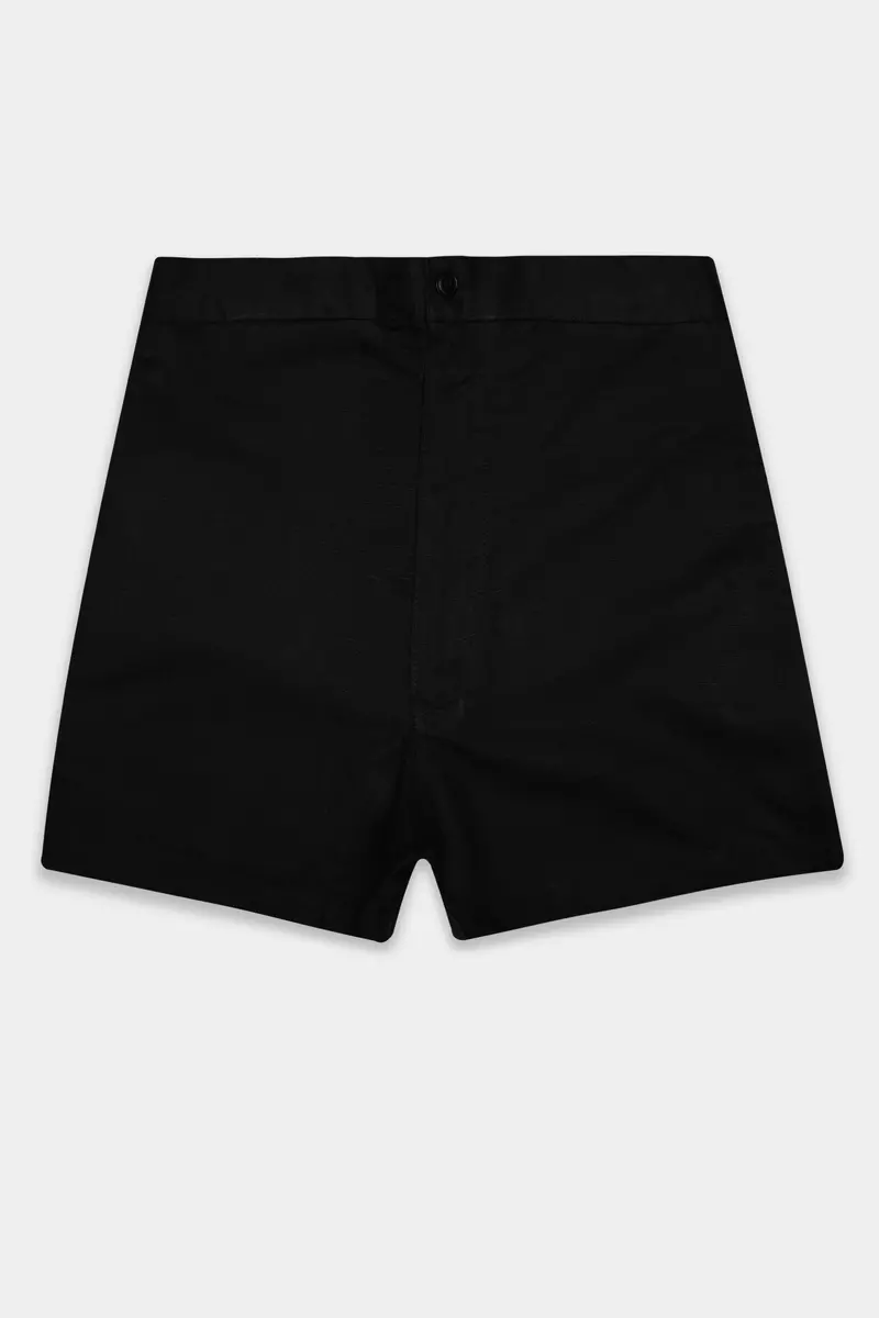 Noirflex-Jade Black Luxurious Linen Boxer 2