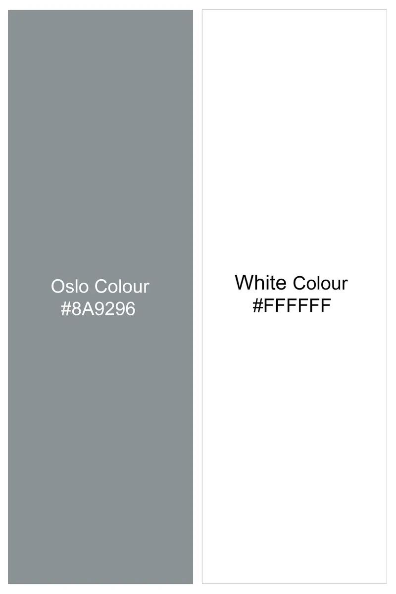 Nordoro-Oslo Gray And Bright White Awning Striped Super Soft Premium Cotton Dress Shirt 7