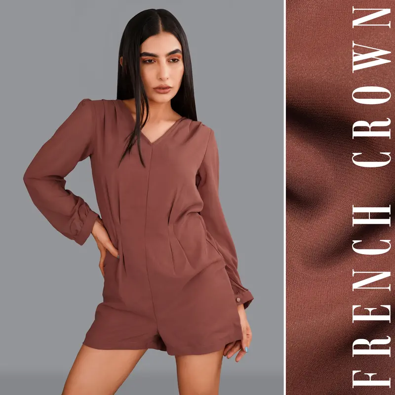 Nutmeg Brown Jumpsuit 1