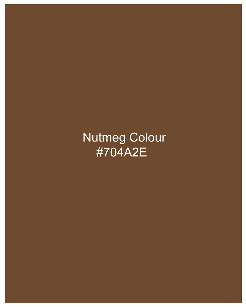 Nutmeg Brown Premium Velvet Designer Nehru Jacket 8