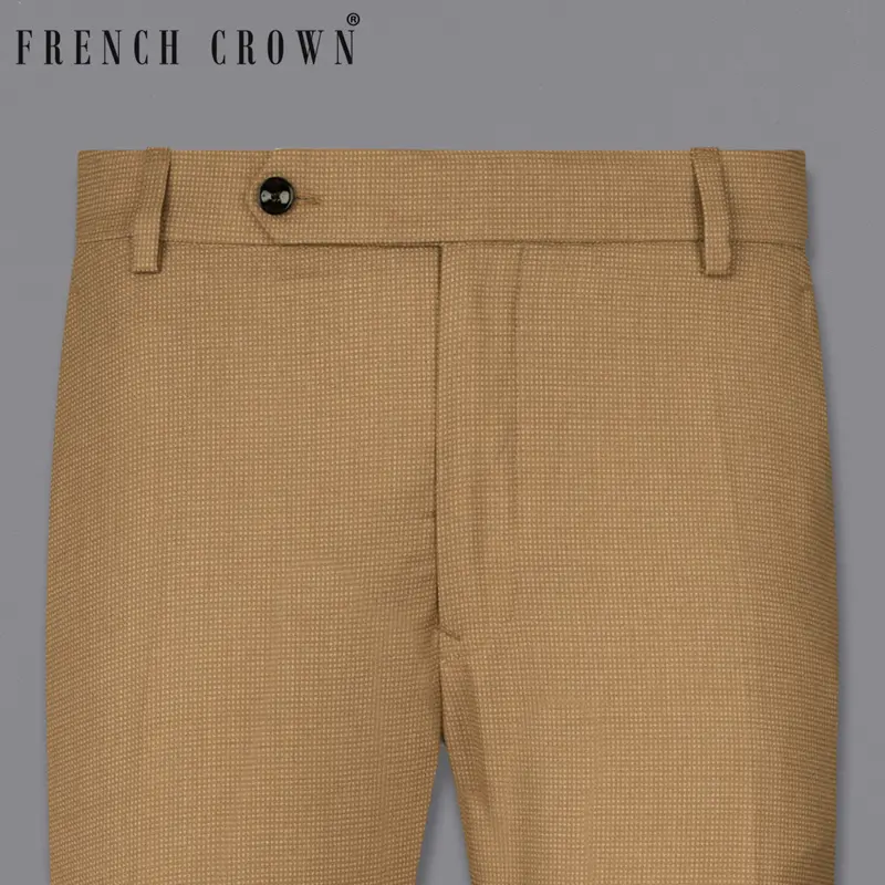 Oak Brown Premium Cotton Pant 1