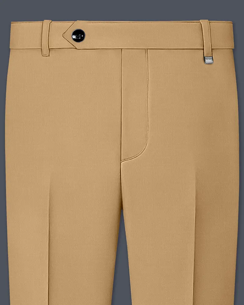 Oak Brown Premium Cotton Pant 1
