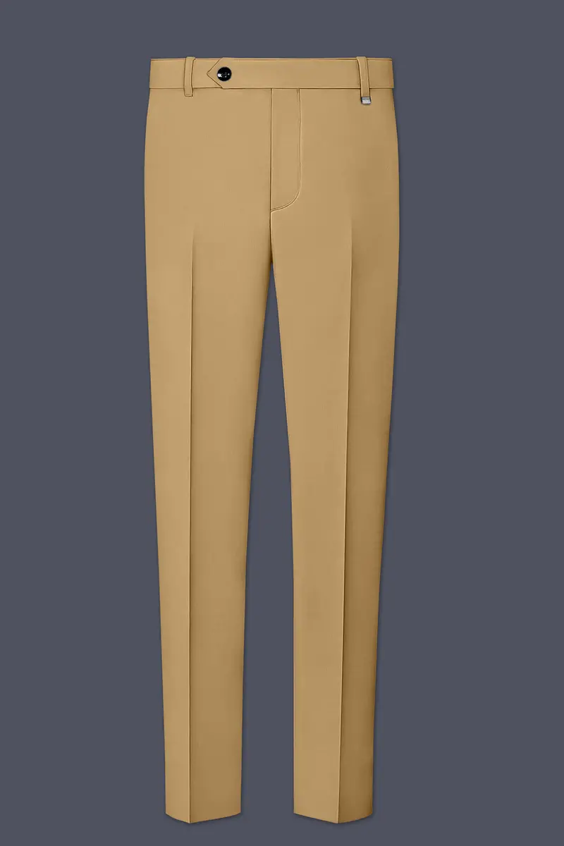 Oak Brown Premium Cotton Pant 2