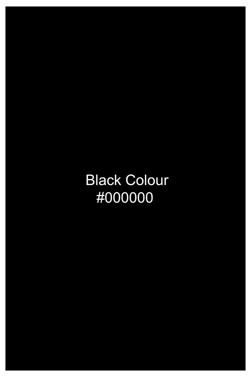 Obscario-Jade Black Stripes Dobby Textured Stretchable Premium Cotton Dress Shirt 7