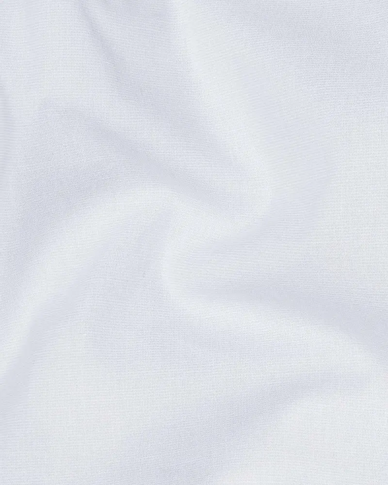 Off White Chambray Chambray Textured Premium Cotton Shirt 3