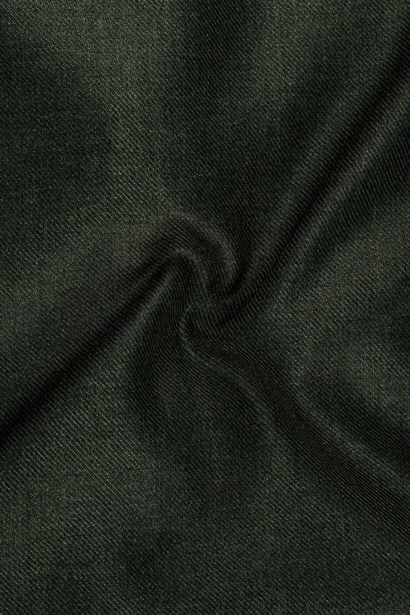 Olvoro-Rifle Green Textured Tweed Single Breasted Sports Blazer 3