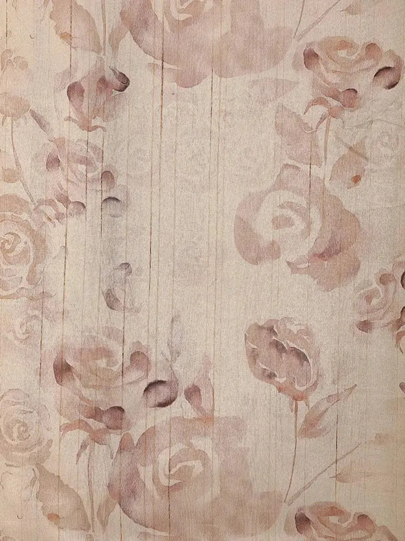 Onion Pink Semi Tussar Silk Saree With Flower Design On The Body With Lace Border 2