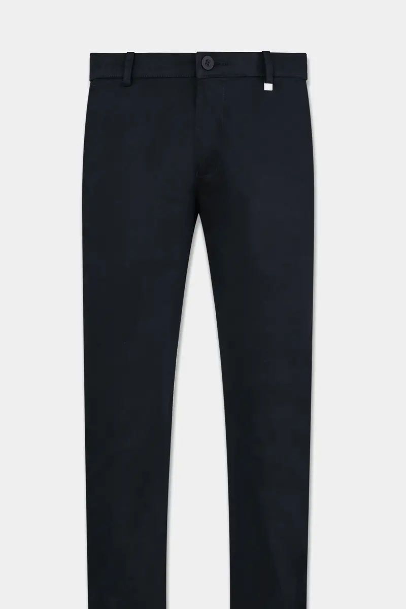 Onyx Blue Premium Cotton Chinos Pant 5