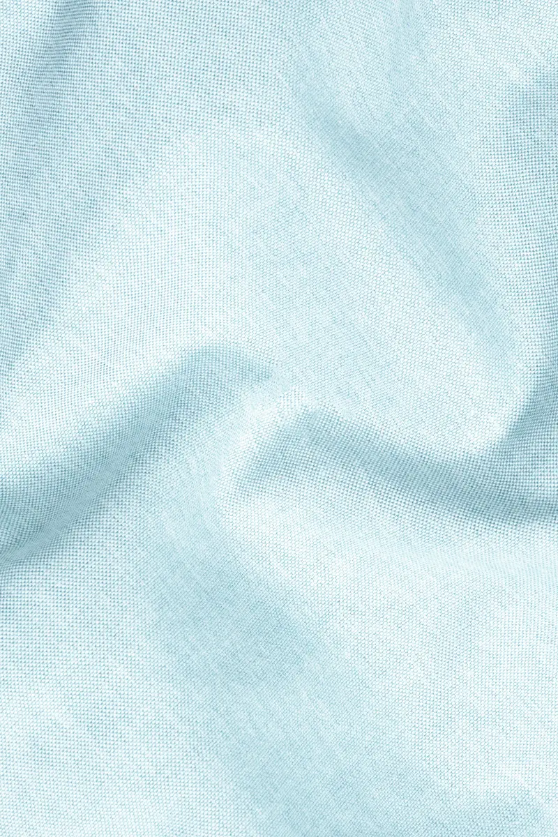 Opal Green Royal Oxford Designer Shirt 3