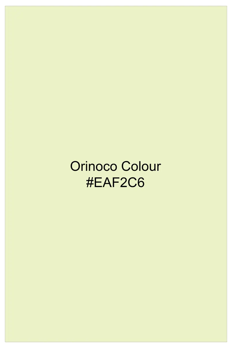 Orinoco Green Flower Printed Super Soft Tencel Cotton Blend Shirt 8