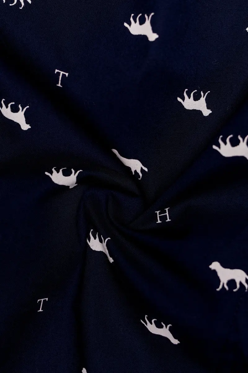 Orion-Russian Blue Dongs Printed Premium Cotton Shorts 3