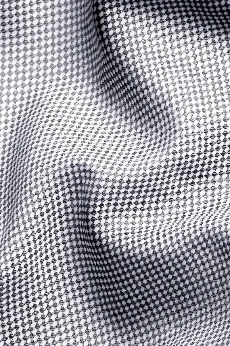 Oslo Gray Dobby Textured Premium Giza Cotton Designer Shirt 3