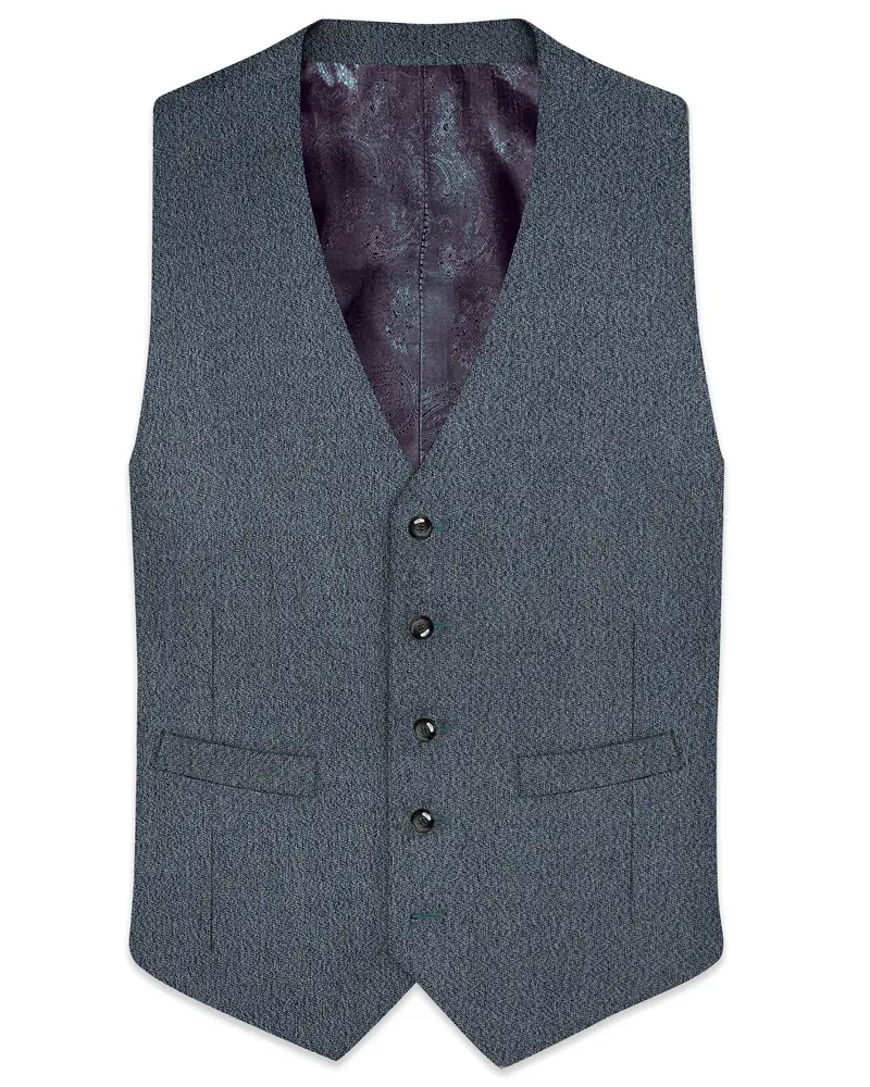Oslo Gray Premium Cotton Sports Waistcoat 1