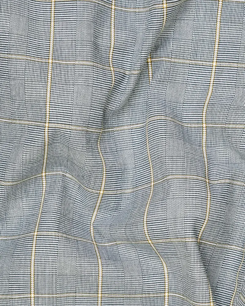 Oslo Gray Windowpane Waistcoat 3