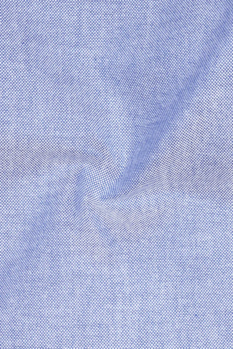 Ossira-Wistful Blue Textured Super Soft Royal Oxford Premium Cotton Lounge Pant 4