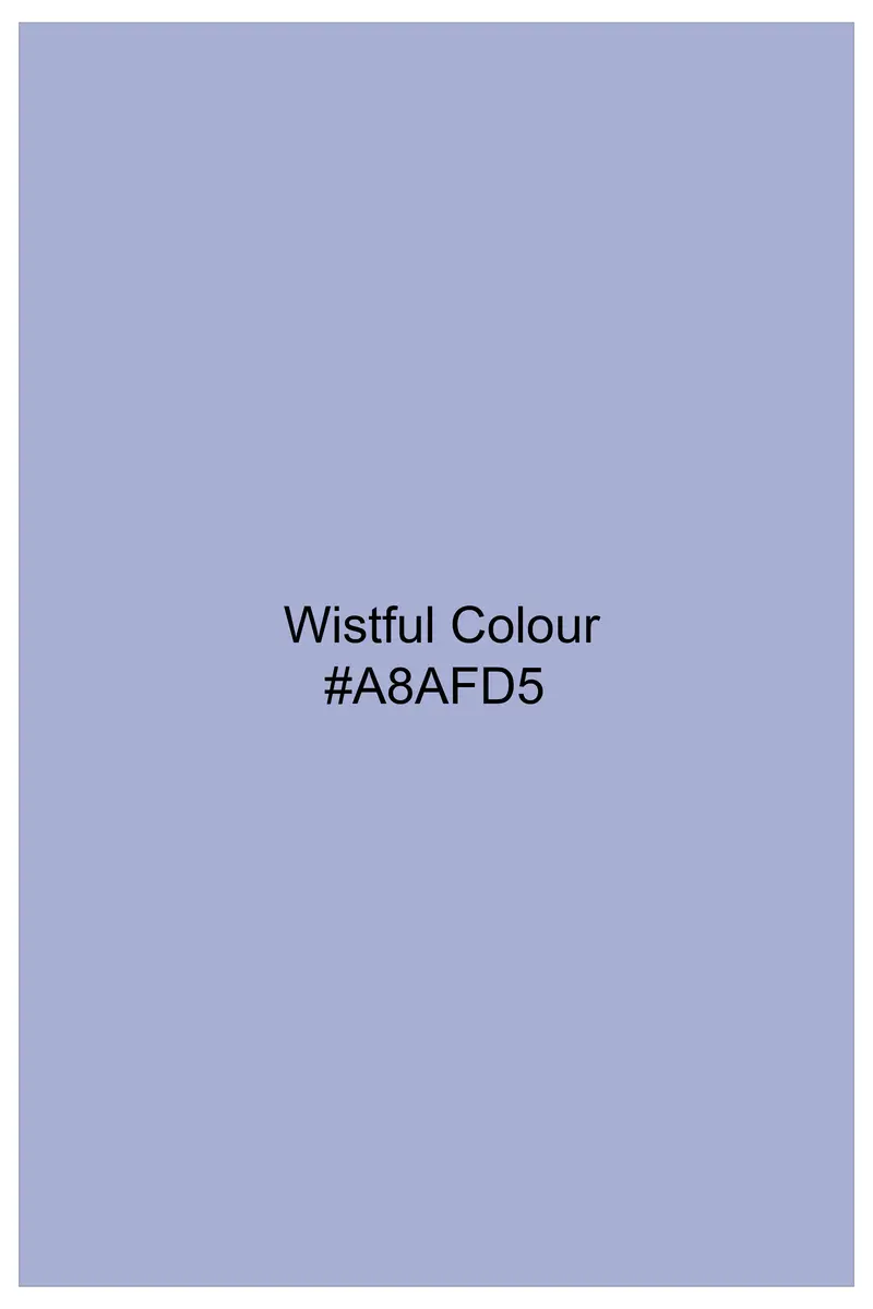 Ossira-Wistful Blue Textured Super Soft Royal Oxford Premium Cotton Lounge Pant 8