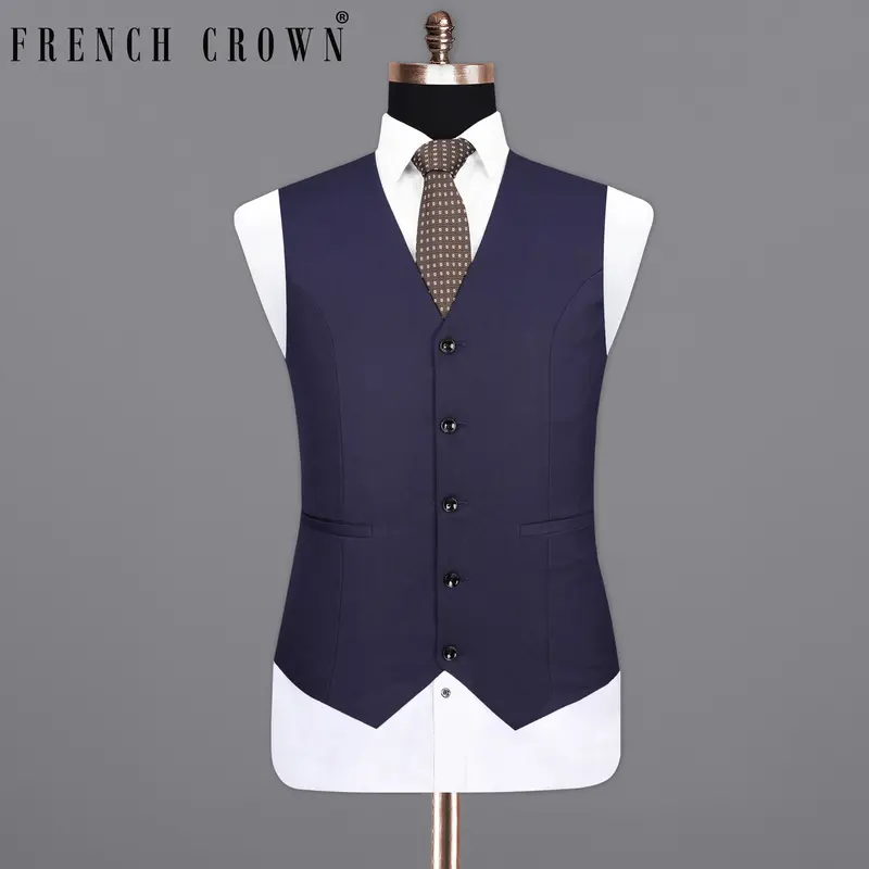 Outer Space Blue Waistcoat 1