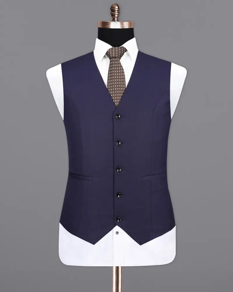 Outer Space Blue Waistcoat 2