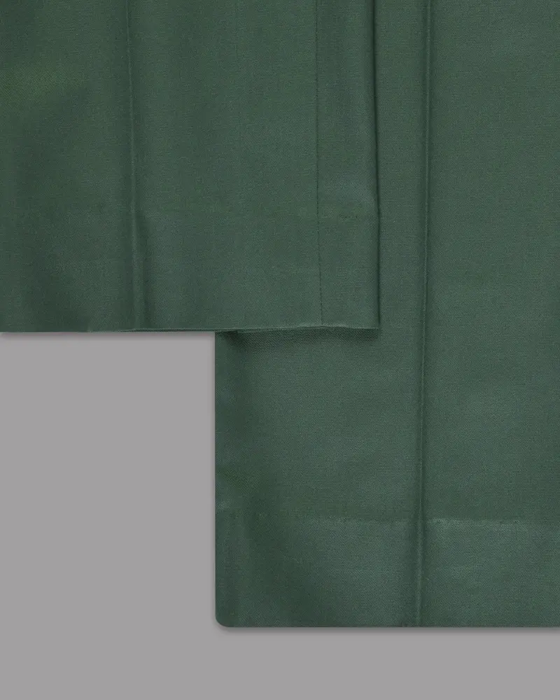 Outer Space Green Wool Rich Pant 6