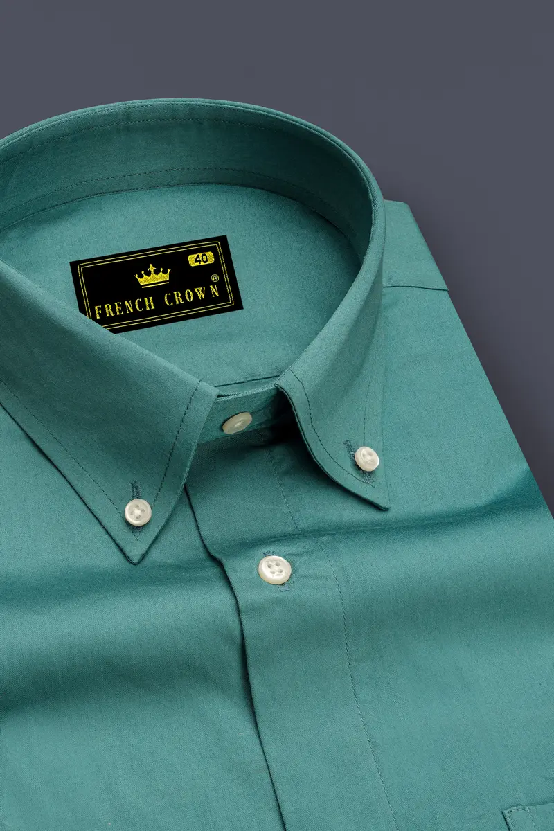 Oxley Blue Button-Down Royal Oxford 2