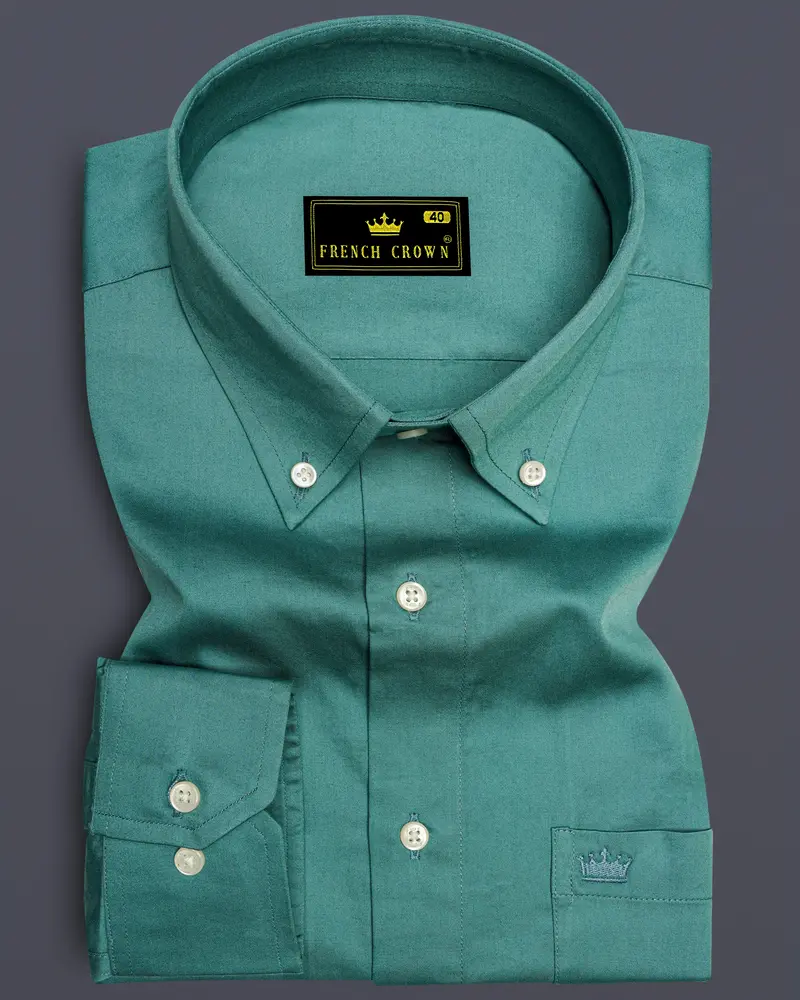 Oxley Blue Button-Down Royal Oxford 6