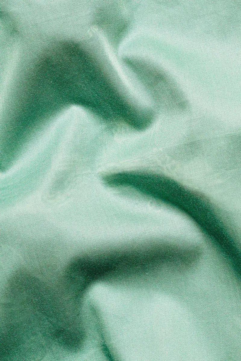 Oxley Green Subtle Sheen Super Soft Premium Cotton Shirt 2