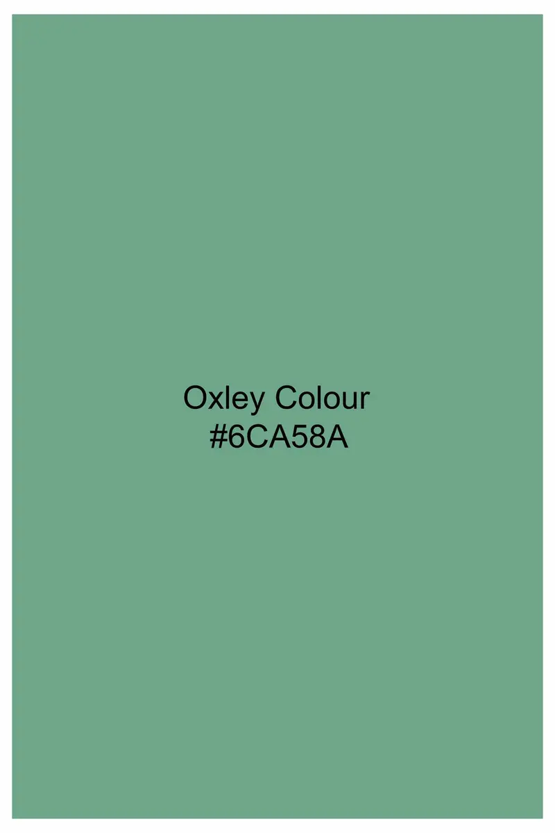 Oxley Green Subtle Sheen Super Soft Premium Cotton Shirt 5