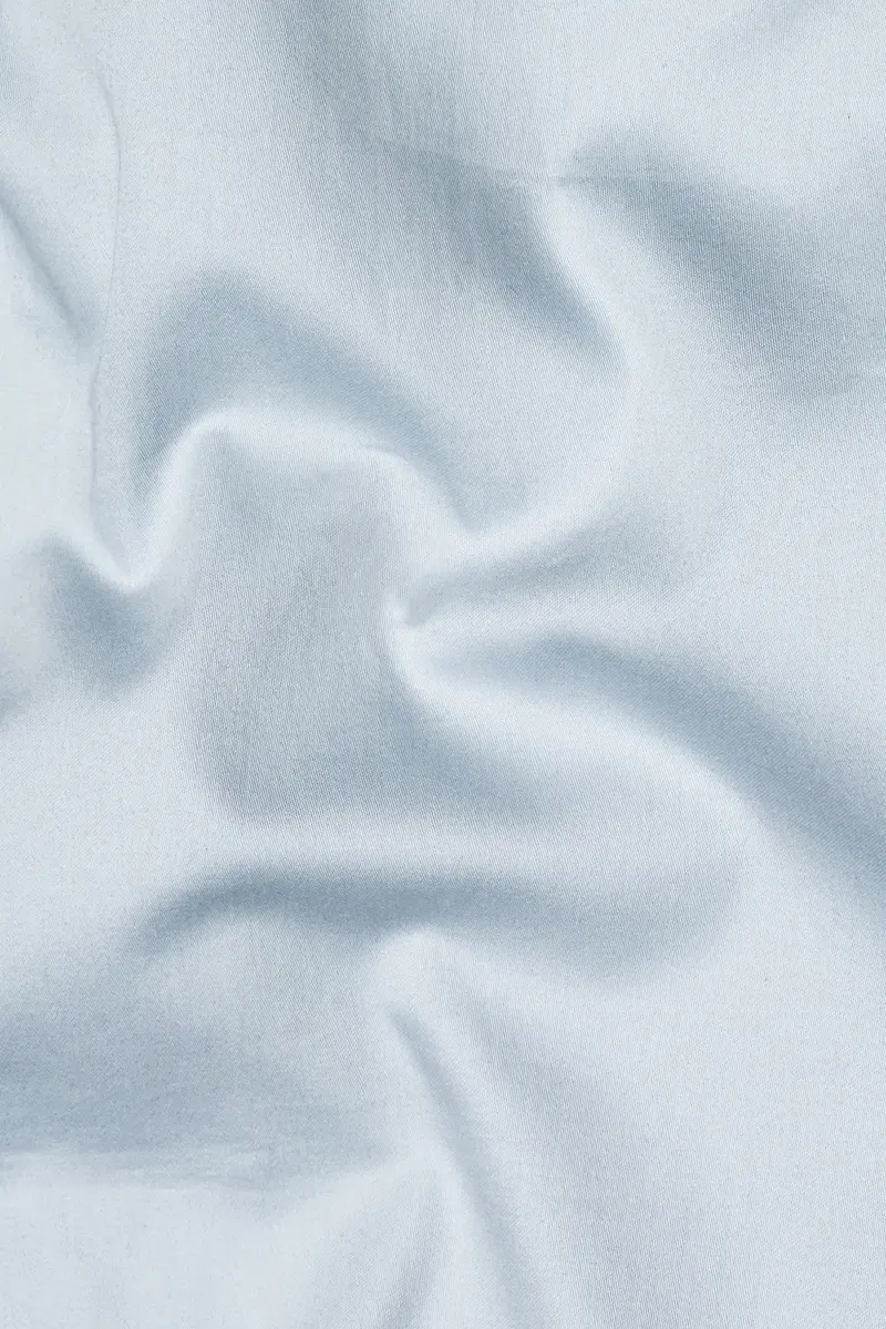 Oyster Blue Subtle Sheen Super Soft Premium Cotton Kurta Set 3