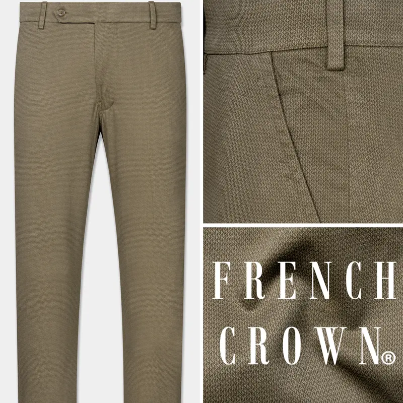 Pablo Brown Premium Cotton Chinos Pant 1