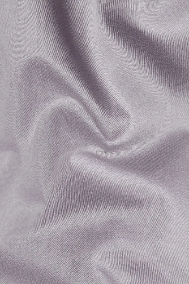 Pale Slate Lavender Subtle Sheen Super Soft Premium Cotton Kurta 3