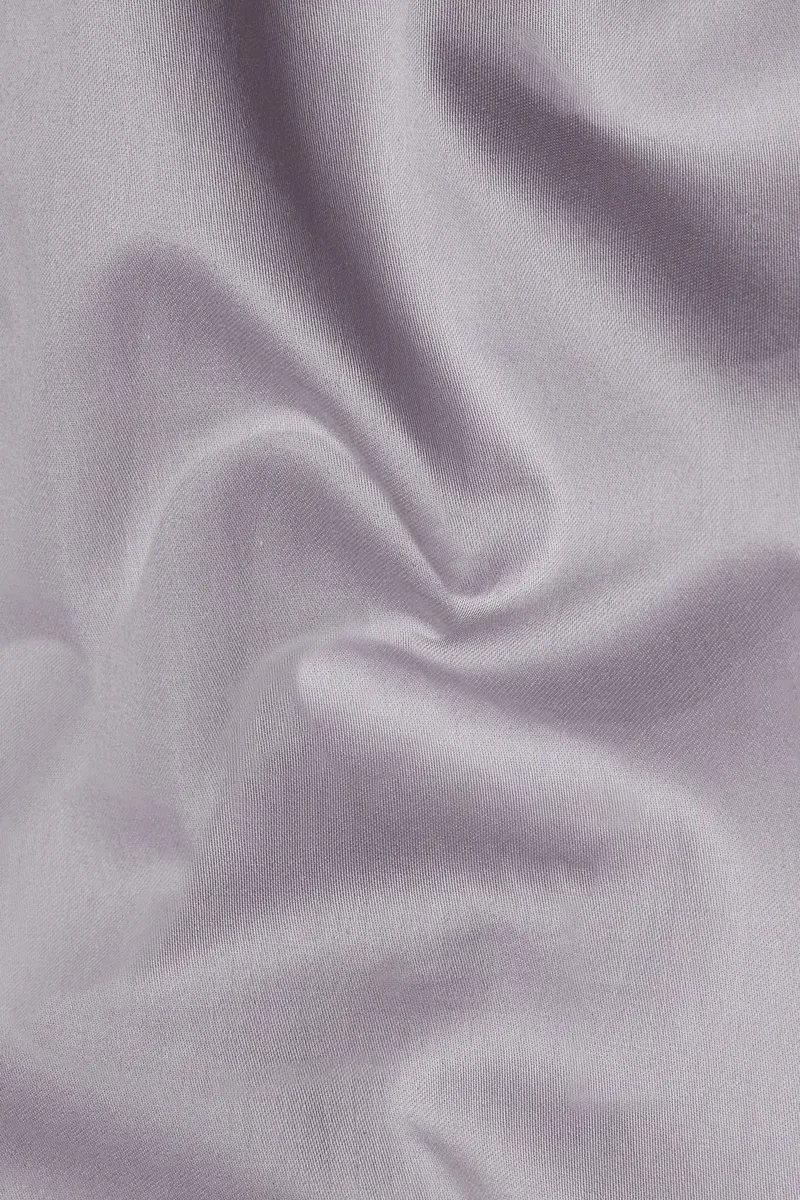 Pale Slate Lavender Subtle Sheen Super Soft Premium Cotton Kurta Set 3