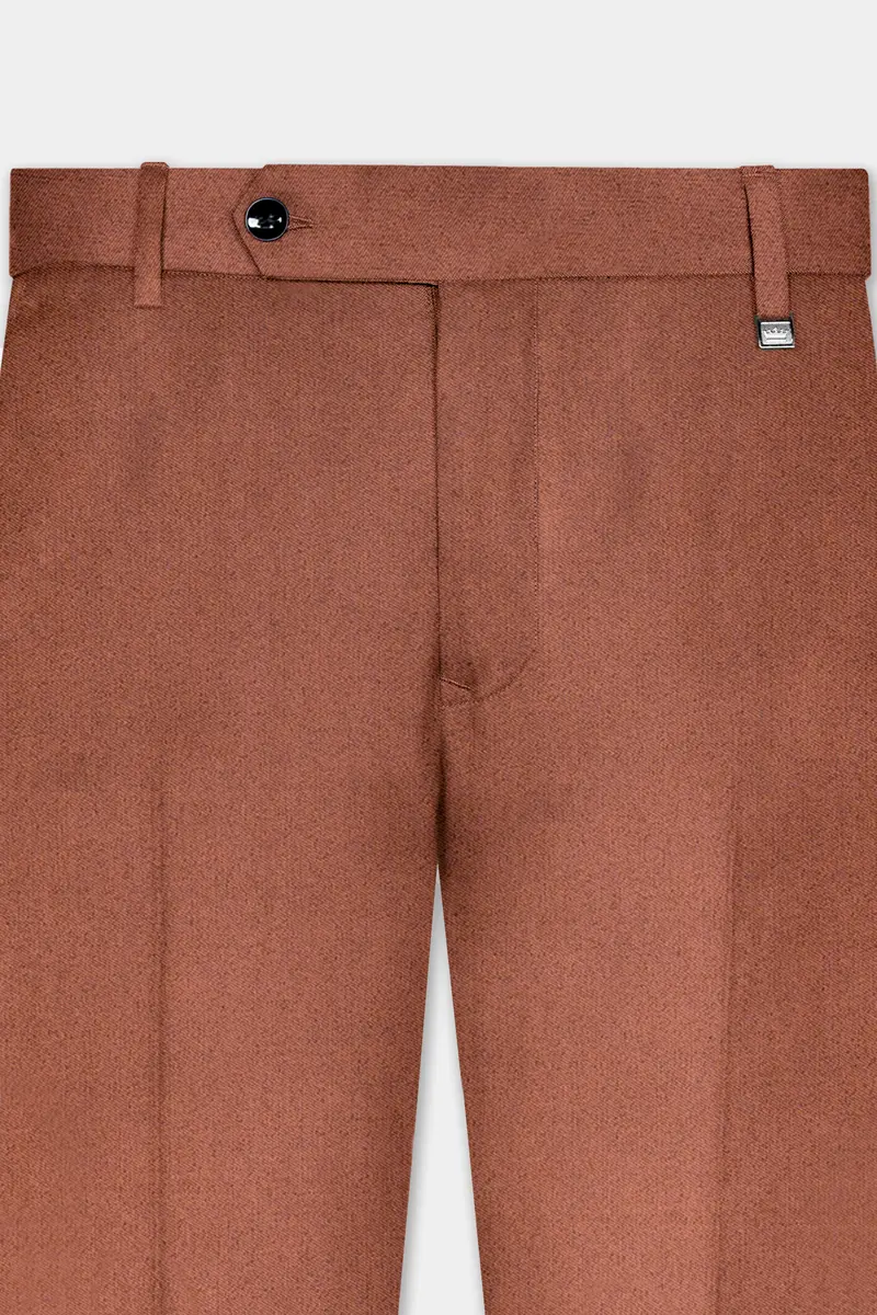 Palliser Brown Wool Rich Pant 4