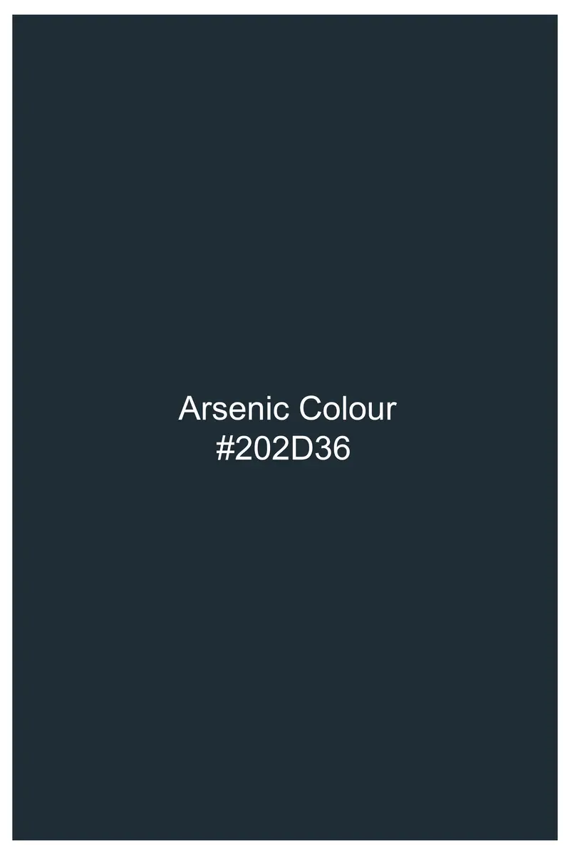 Palzen-Arsenic Gray Subtle Sheen Super Soft Premium Cotton Tuxedo Dress Shirt 9