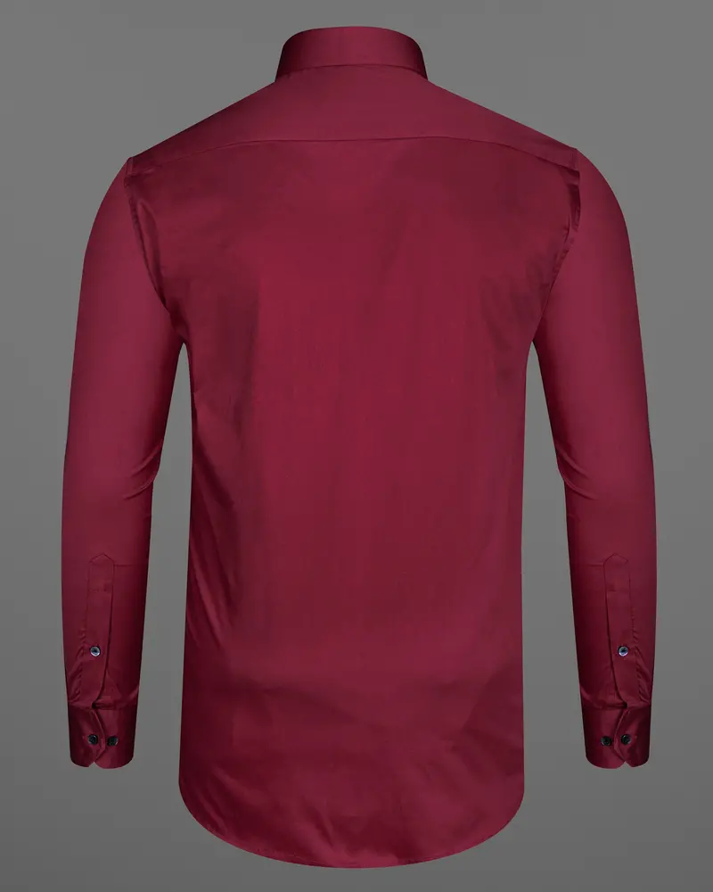 Paprika Red Super Soft Premium Cotton Shirt 6