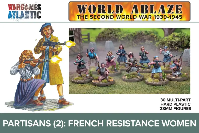 Partisans (2) French Resistance Women 1