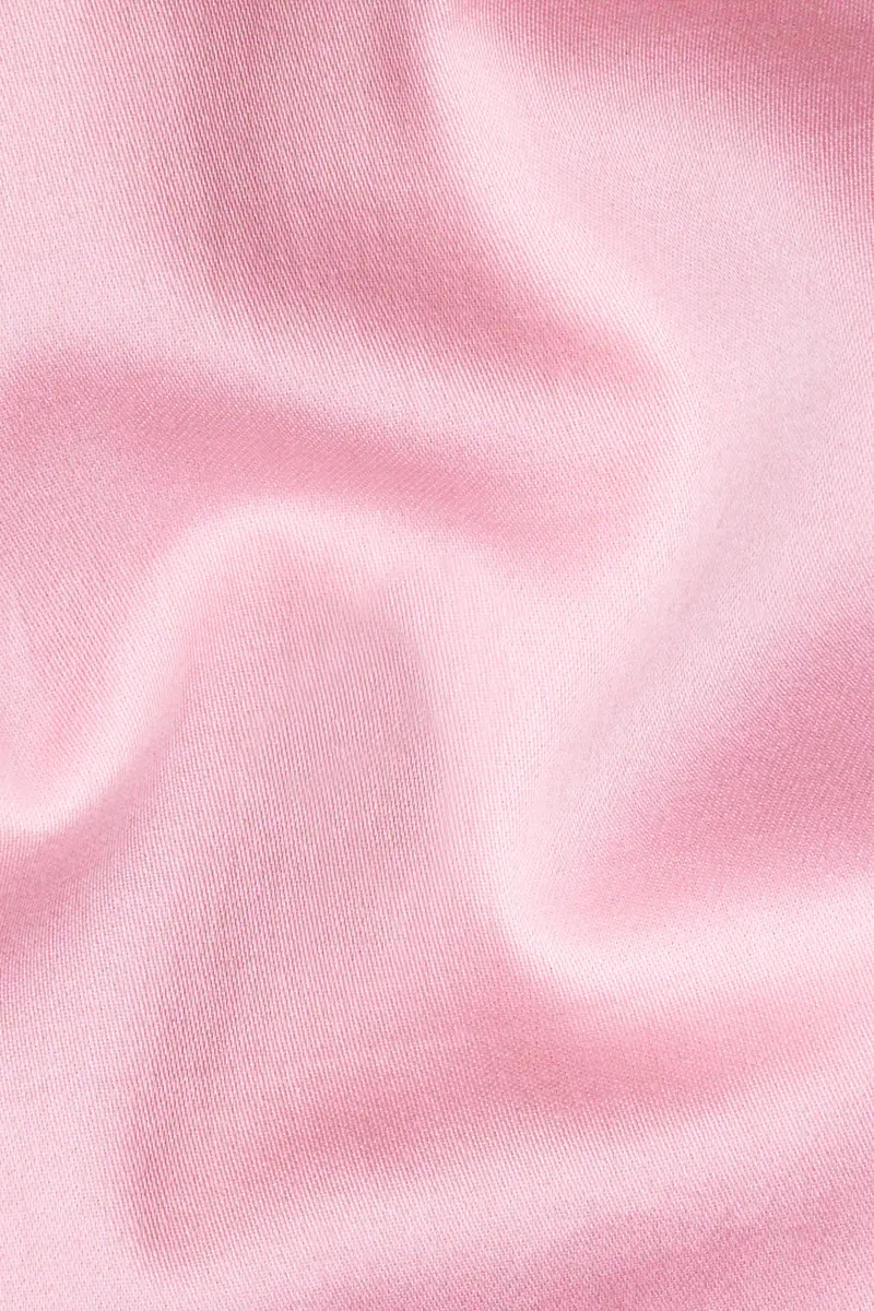 Pastel Pink Subtle Sheen Super Soft Premium Cotton Kurta 3
