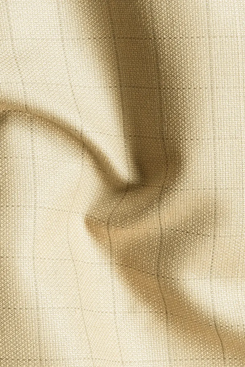 Pavlova Brown With Taupe Brown Checkered Dobby Wool Rich Pant 3