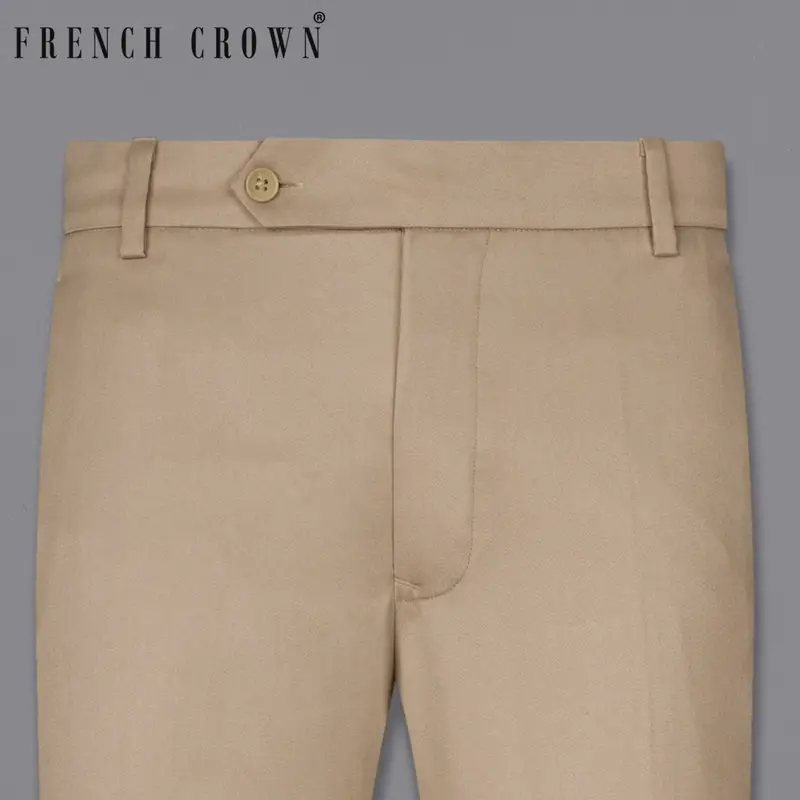 Pavlova Brown Wool Rich Pant 1