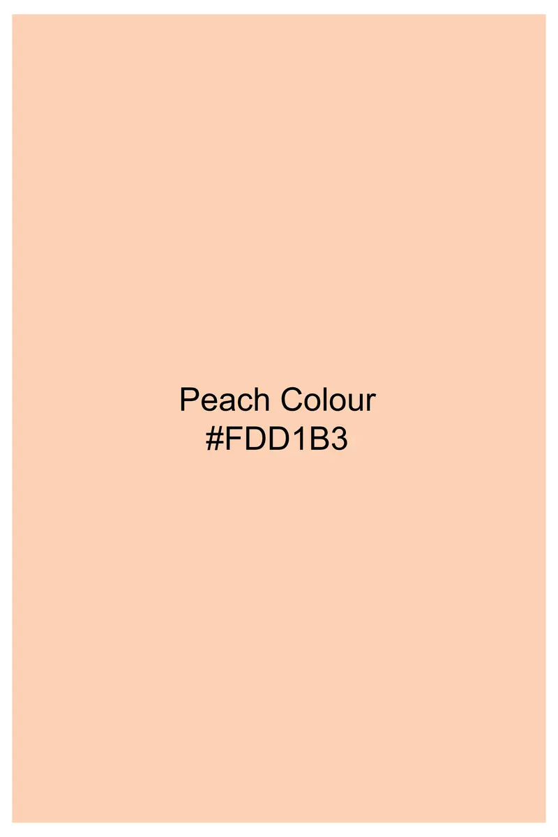 Peach Subtle Sheen Viscose Kurta Set 9