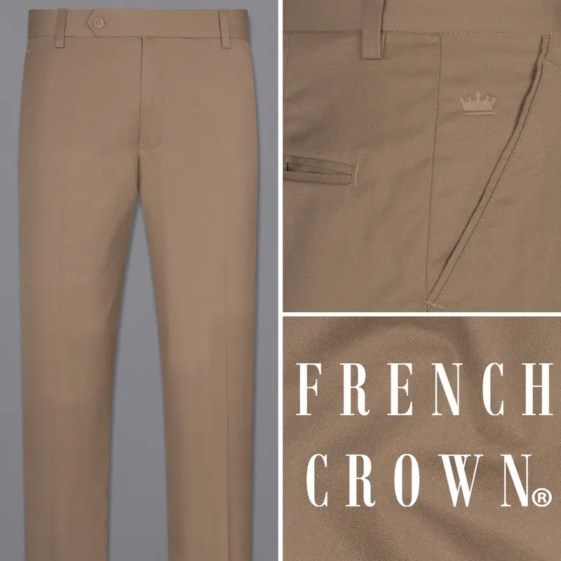 Peanut Brown Formal Pant 1